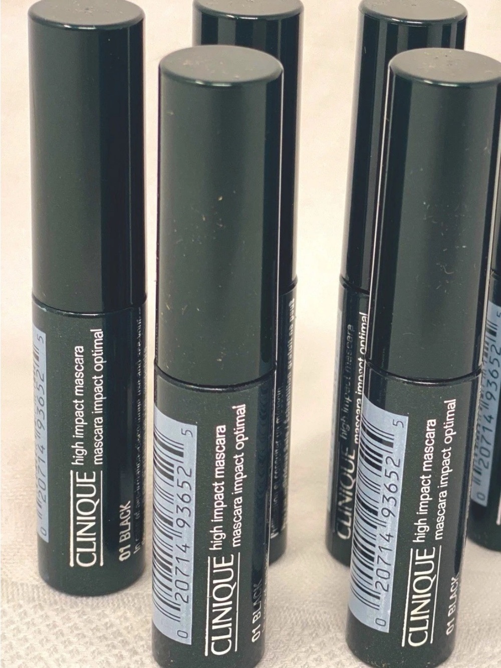 3x Clinique High Impact Mascara — Black (Lot of 3)